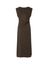 Bruine jurk met strop detail Yaspina Y.A.S.
