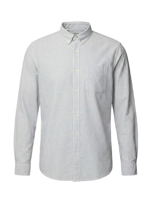 Bright katoenen hemd (regular fit) met blauwe strepen en lange mouwen Regcole Rick Selected
