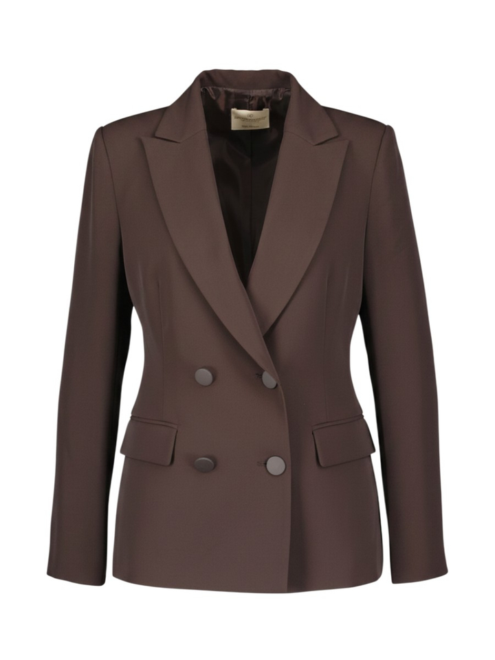 Donkerbruine blazer Rinascimento
