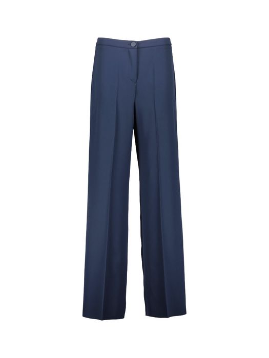 Donkerblauwe losse broek Rinascimento