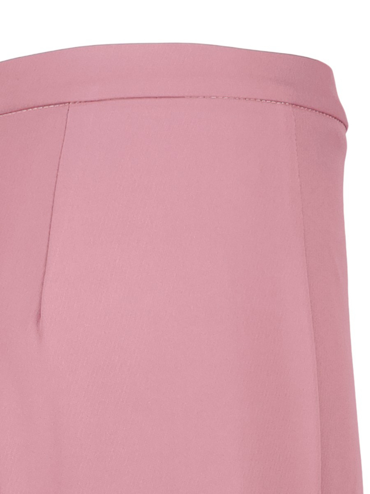 Roze broek met wijde pijpen Rinascimento