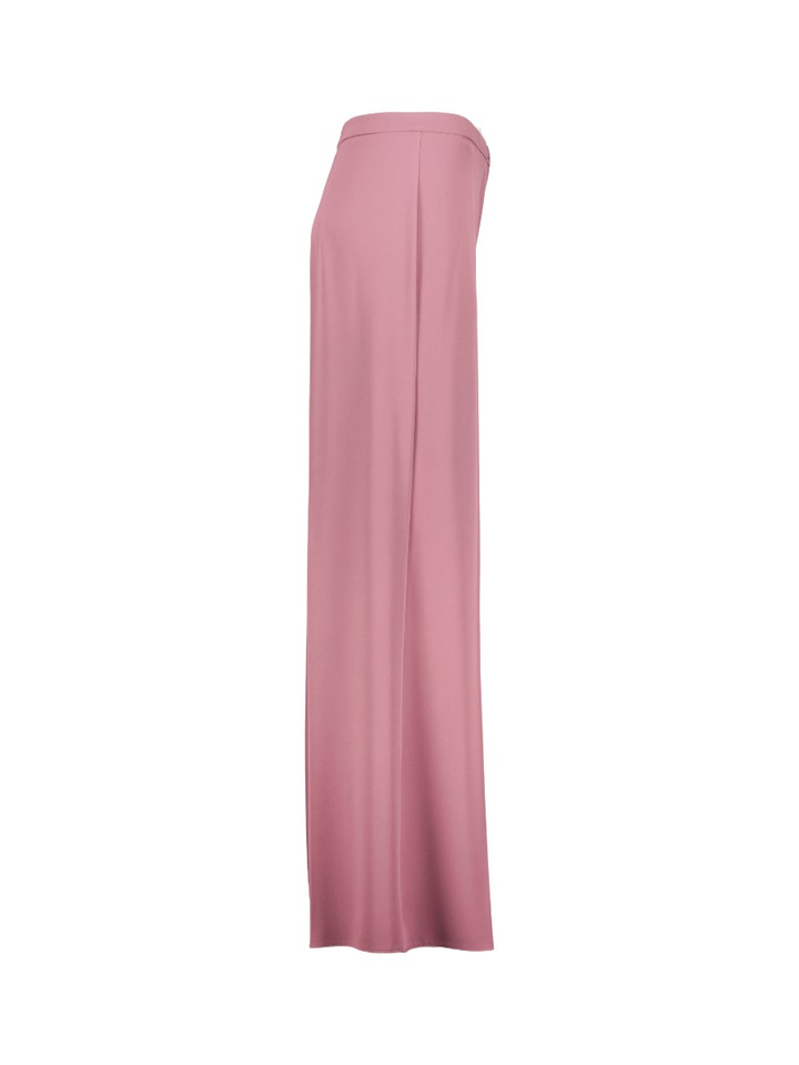 Roze broek met wijde pijpen Rinascimento