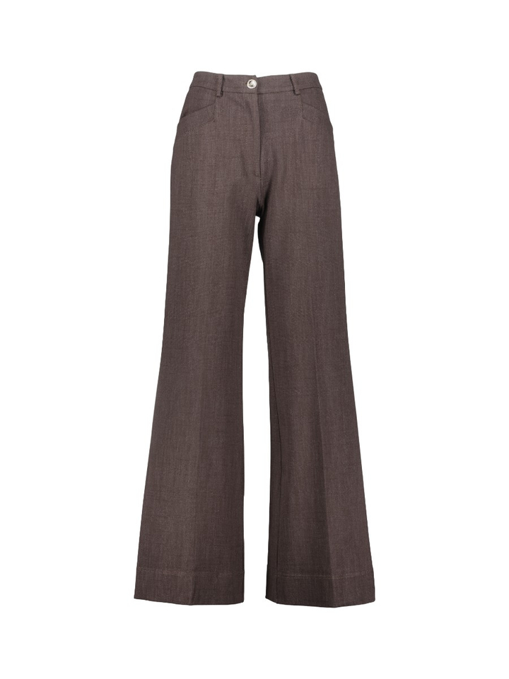 Bruine lange broek Rinascimento
