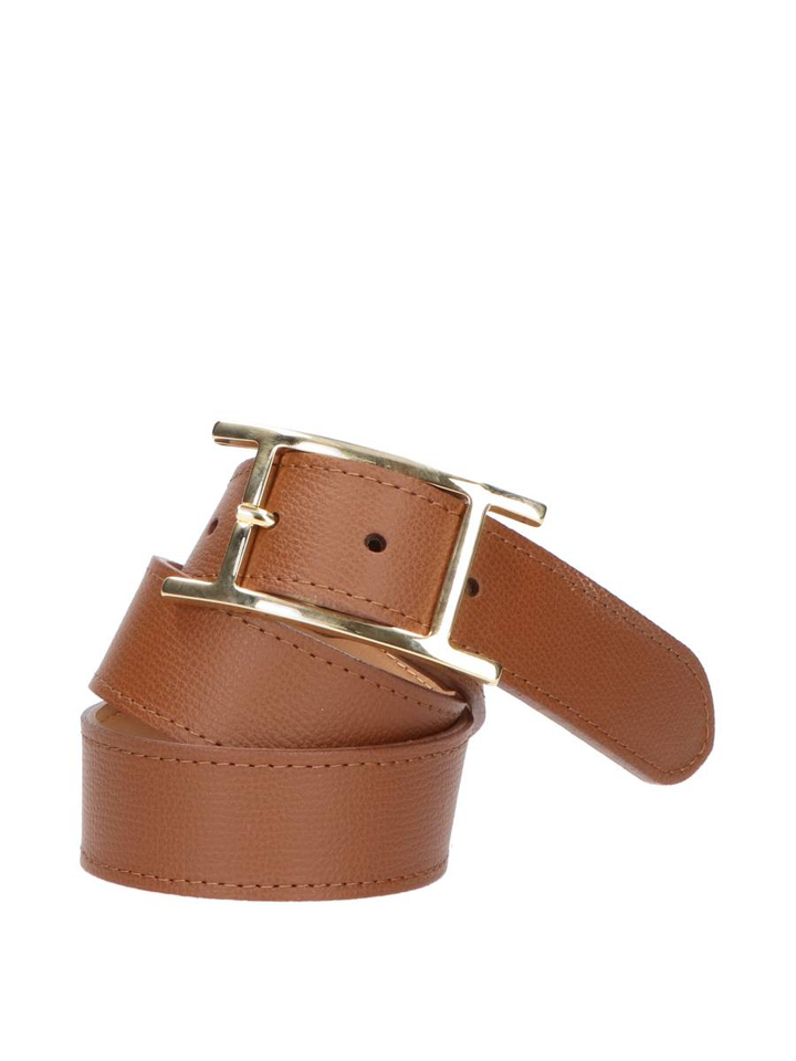 Midden bruine riem Angelo De Lombardini
