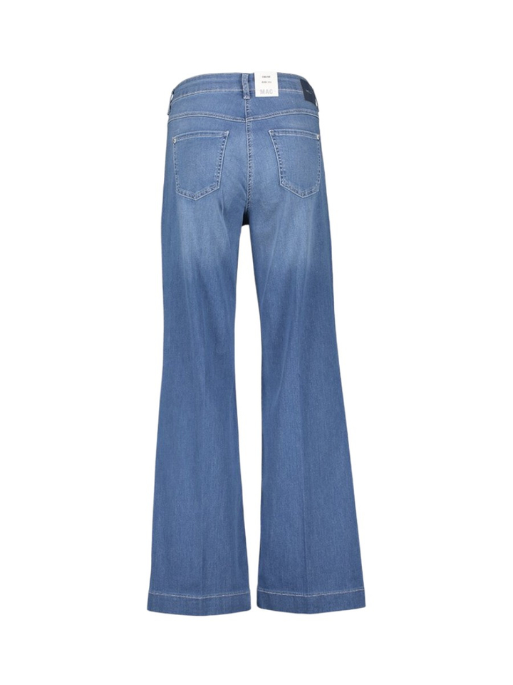 Blauwe wide leg jeans Dream Wide Mac