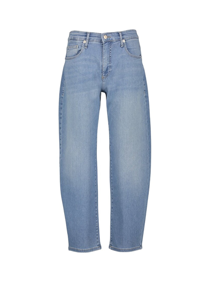 Blauwe barrel jeans Mac 