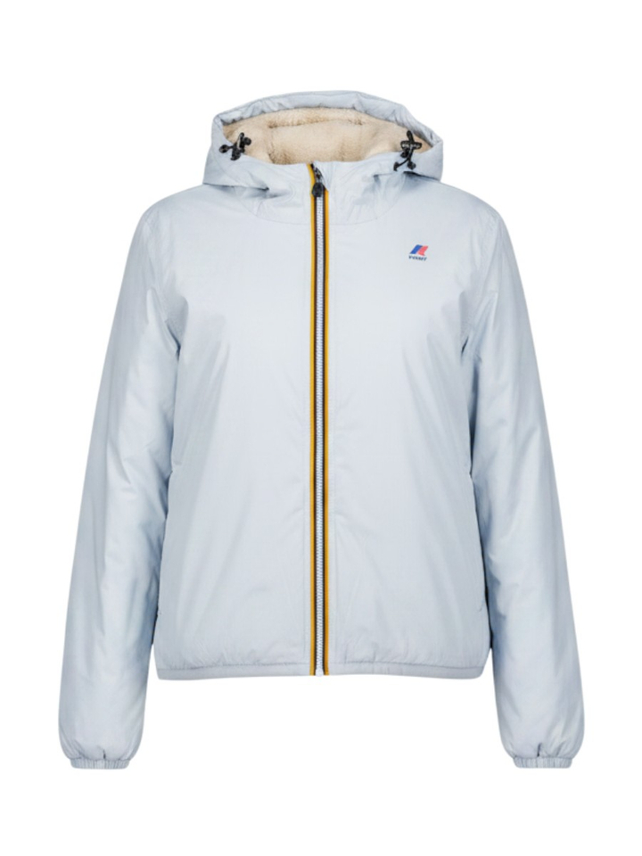 Blauwe jas met teddy Claudette Orsetto K-way