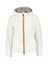 Ecru omkeerbare jas met rits en kap Deva Light Spacer K-Way