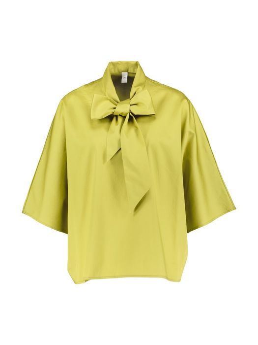 Groene oversized bloes met strik Yaskaren Y.A.S
