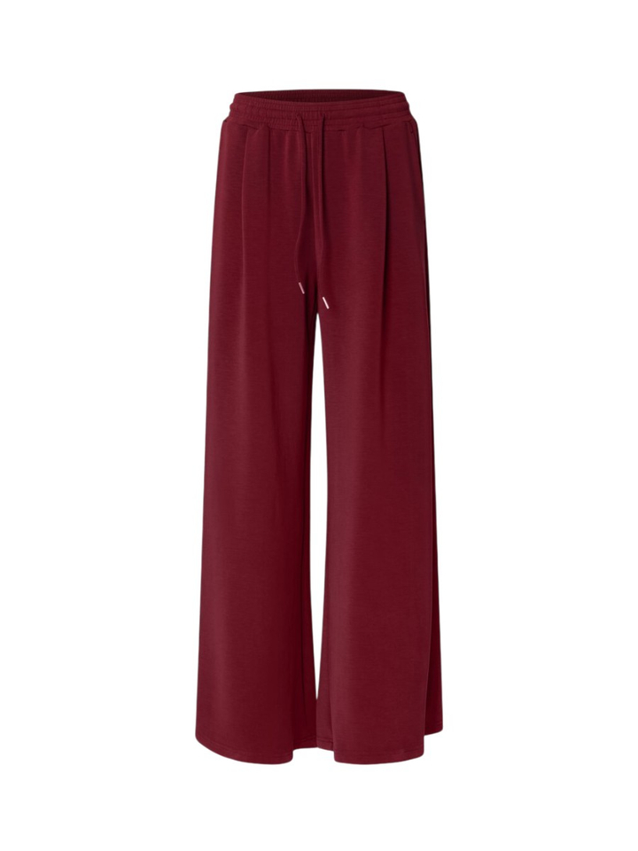 Bordeaux comfortabele jogging broek Selected