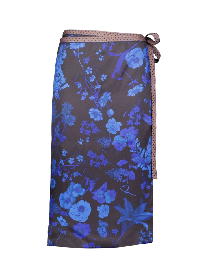 Multicolor zijden rok Miro Duo AVDW
