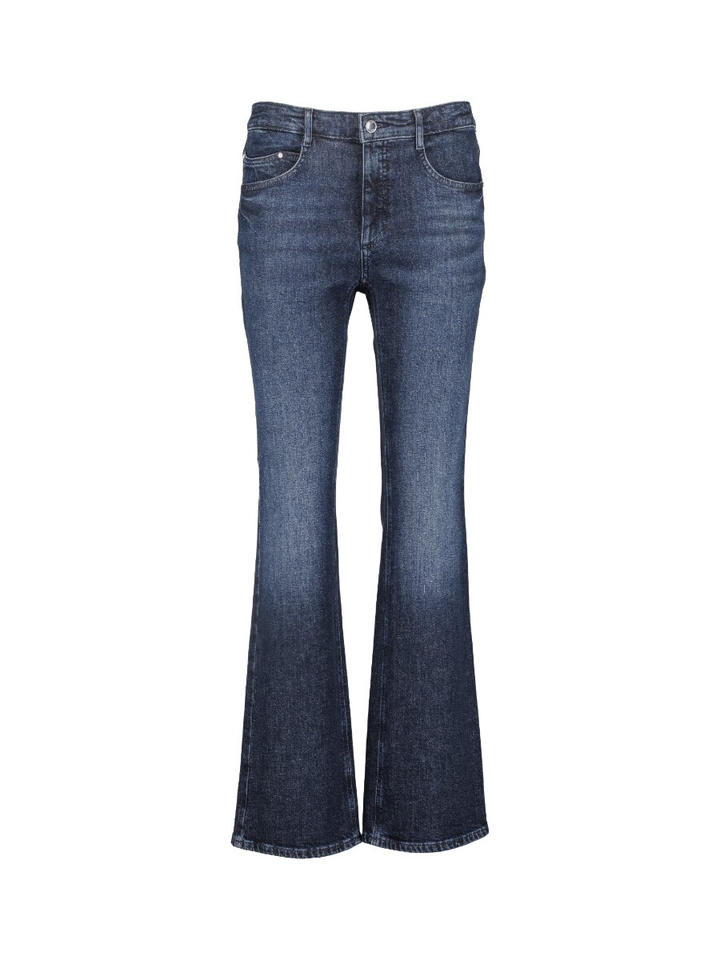 Donkerblauwe bootcut fit jeans Mary Brax