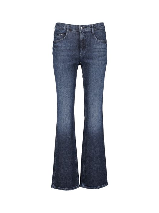 Donkerblauwe bootcut fit jeans Mary Brax