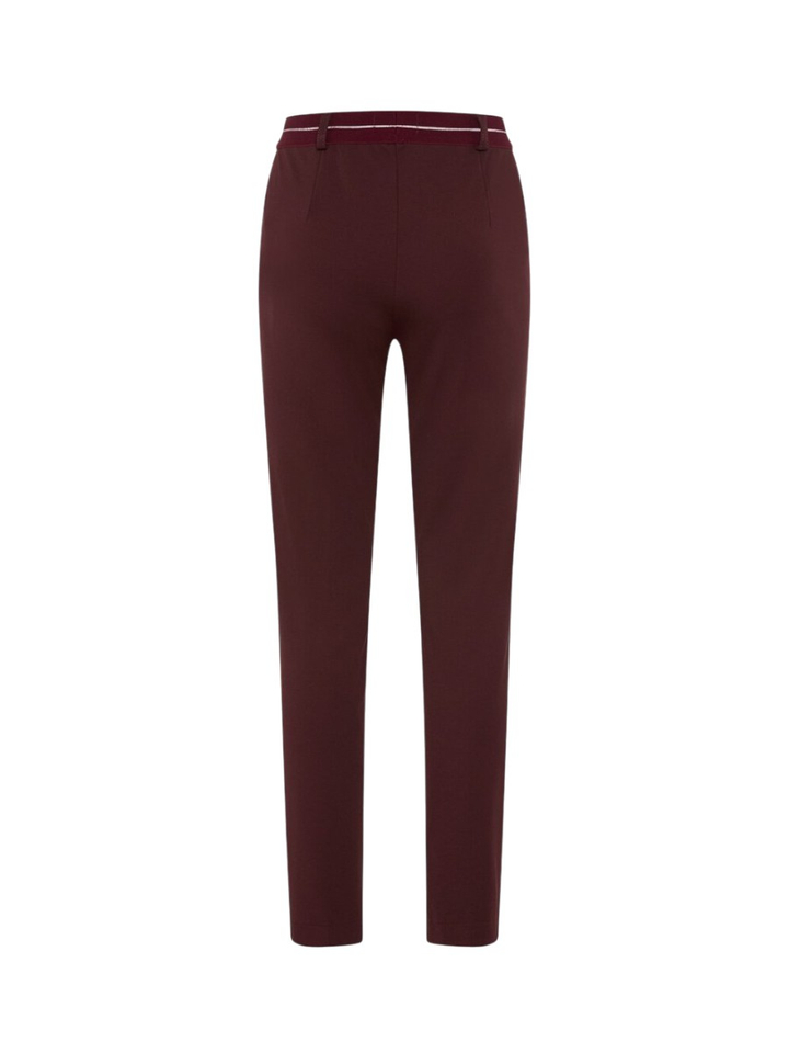 Bordeaux broek Lillyth Raphaela