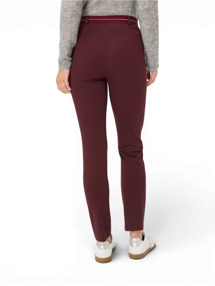 Bordeaux broek Lillyth Raphaela