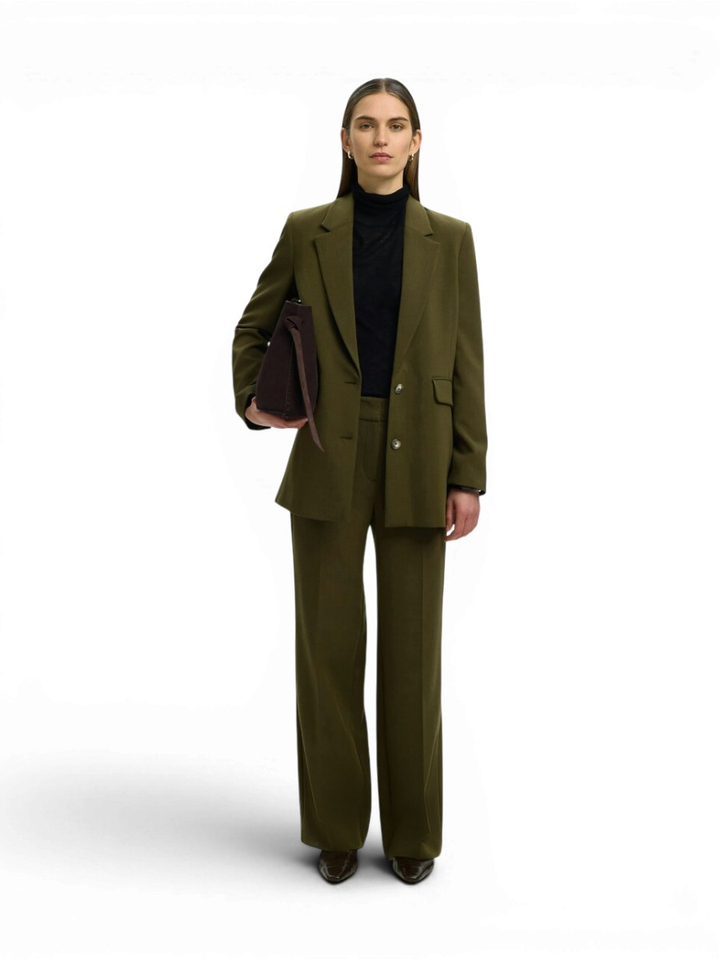 Fir Green lange broek Selected