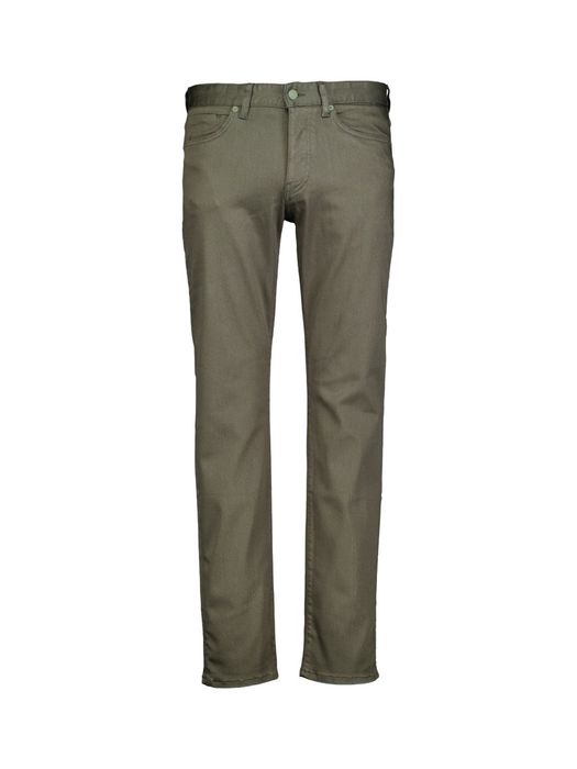 Open green katoenen broek Hugo Boss