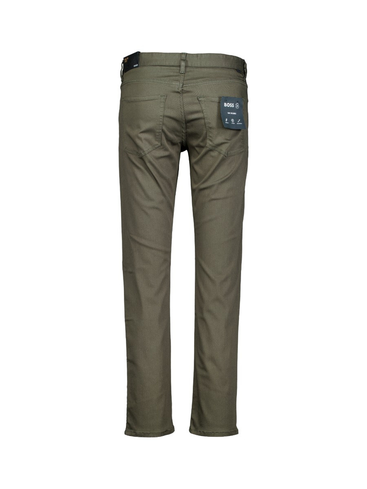 Open green katoenen broek Hugo Boss