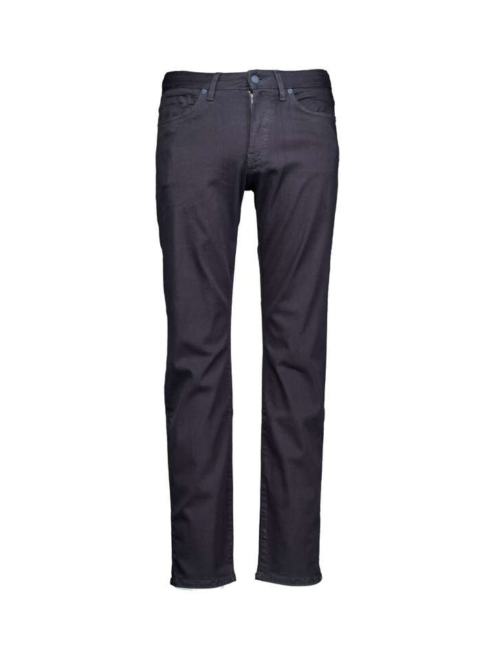 Donkerblauwe slim fit broek Hugo Boss 