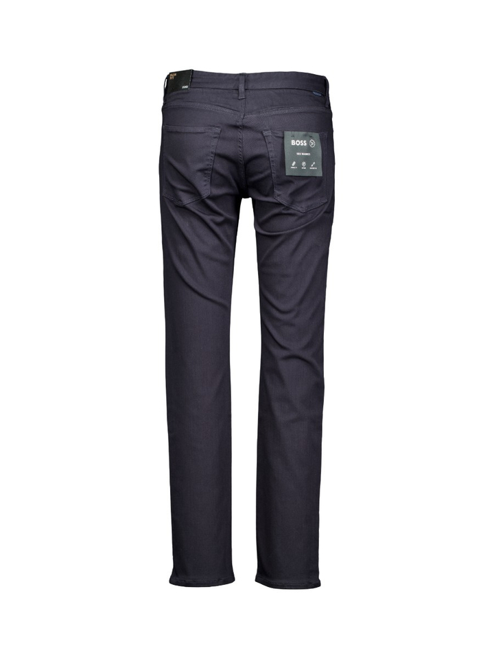 Donkerblauwe slim fit broek Hugo Boss 
