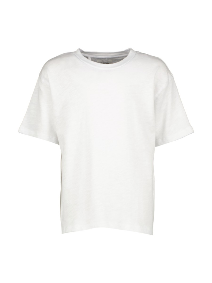 Witte katoenen t-shirt Son American Vintage