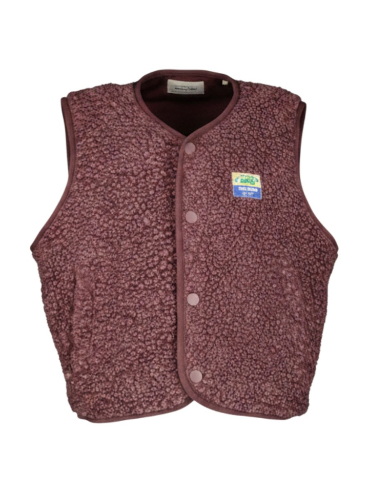 Bordeaux teddy bodywarmer Khok American Vintage