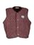 Bordeaux teddy bodywarmer Khok American Vintage