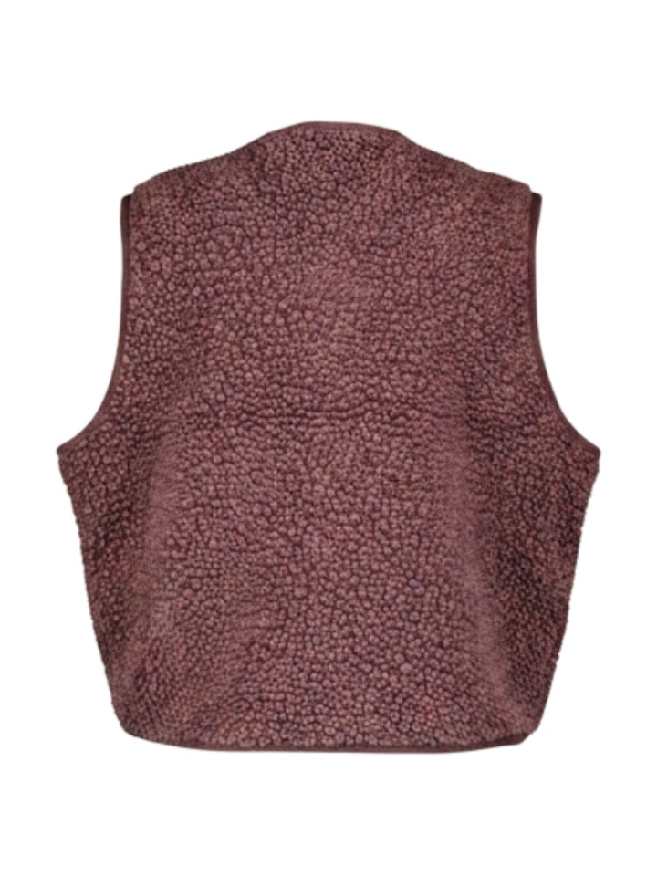 Bordeaux teddy bodywarmer Khok American Vintage