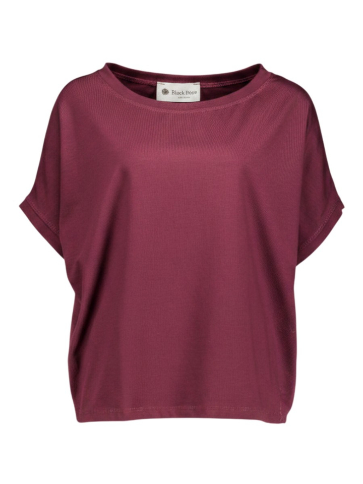 Bordeaux t-shirt Alma Black Rose