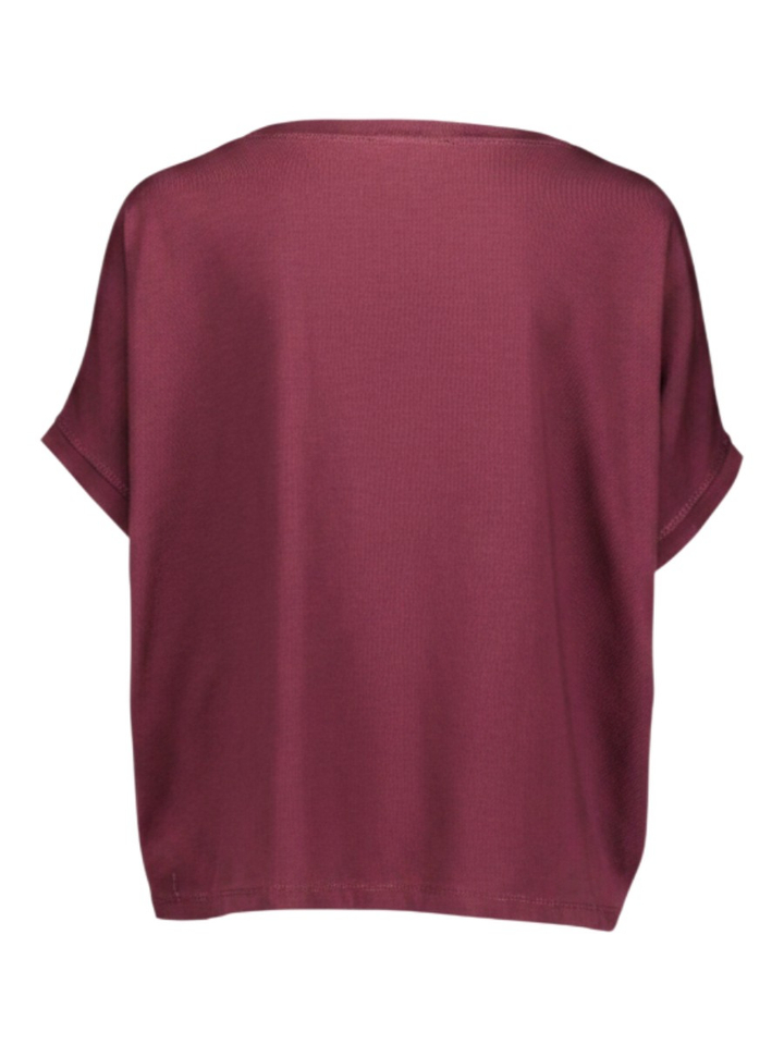 Bordeaux t-shirt Alma Black Rose