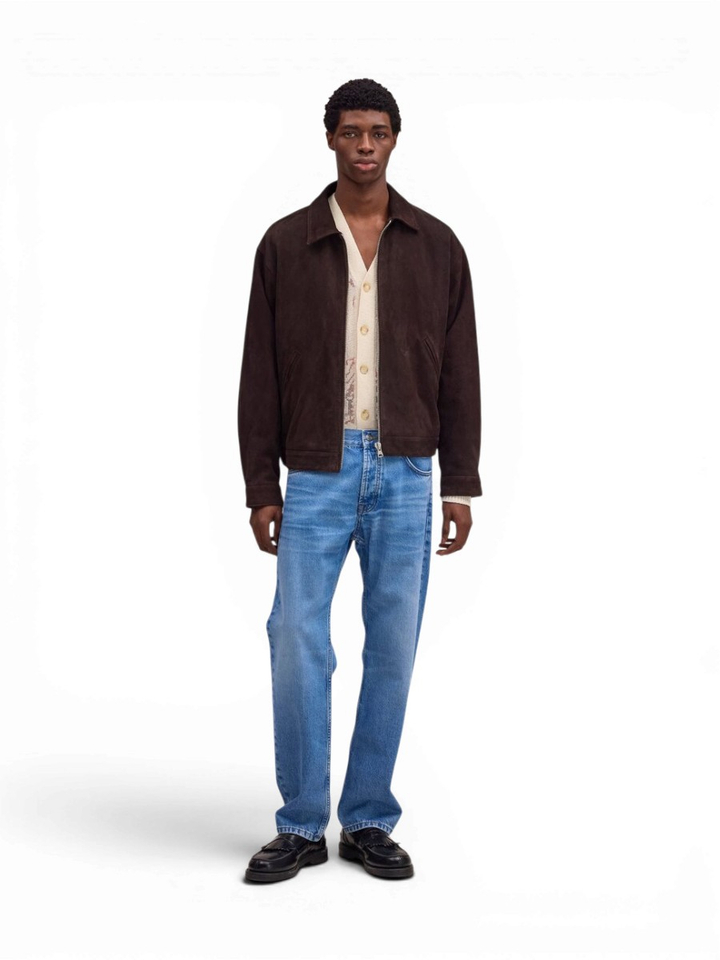 Lichtblauwe straight leg regular fit jeans Sonny NN.07