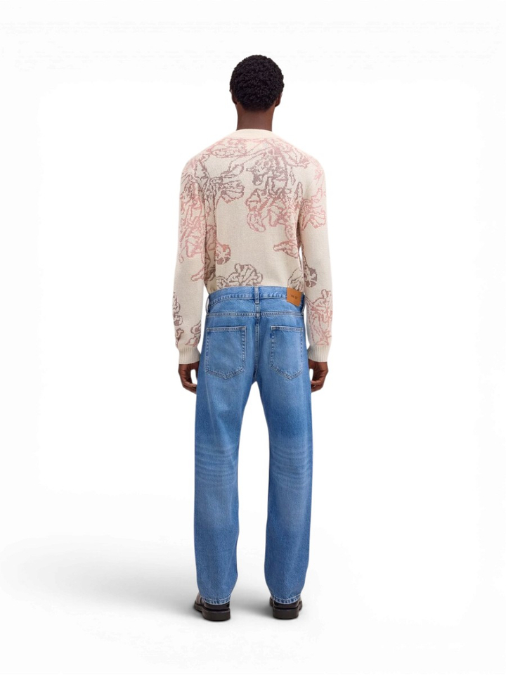 Lichtblauwe straight leg regular fit jeans Sonny NN.07