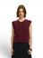 Tawny Port/Melange mouwloze gilet met knopen Selected 