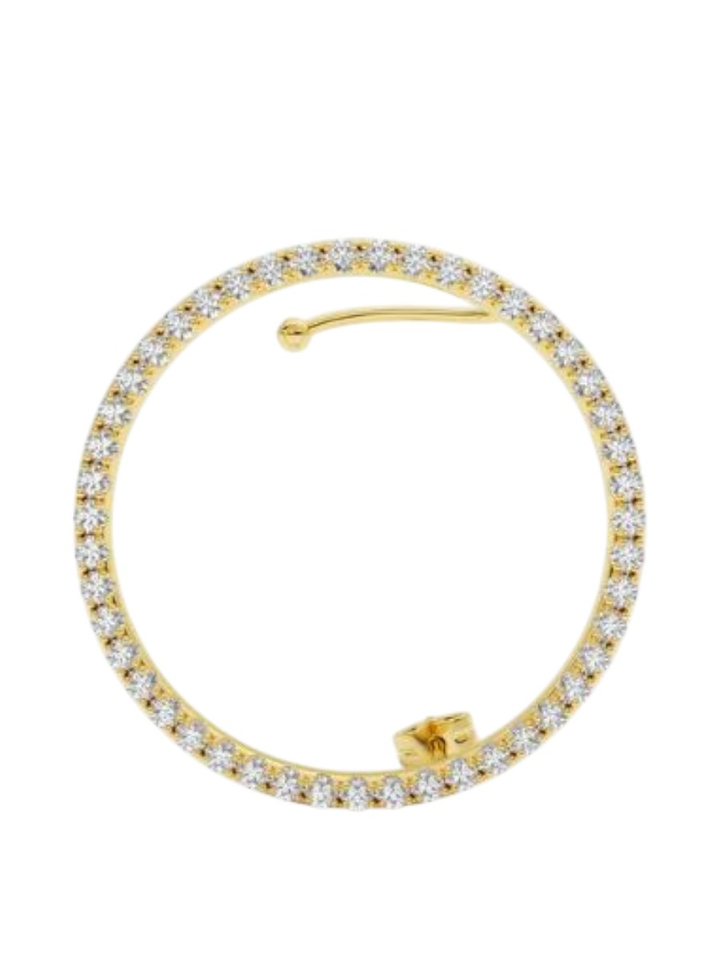 Gouden oorbel Kay left Diamond Billion Avenue 