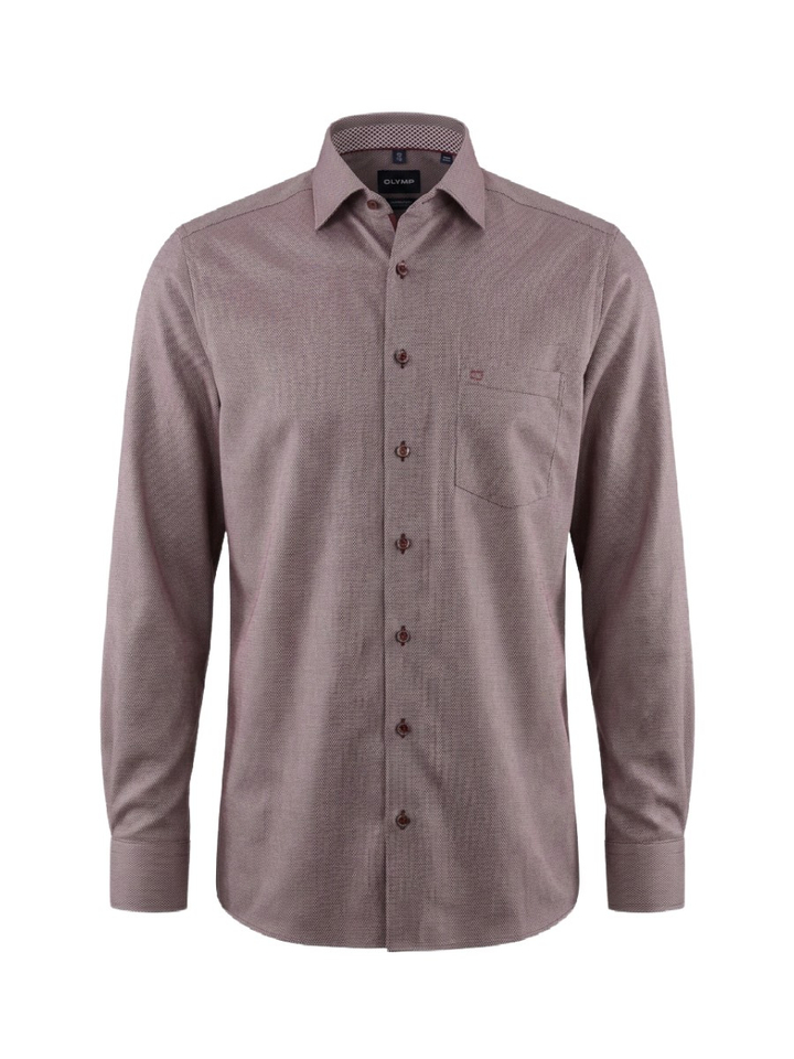 Bordeaux hemd modern fit Olymp
