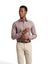 Bordeaux hemd comfort fit met lichte print Olymp 