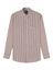 Wit katoenen hemd ( regular fit ) met bordeaux streep en lange mouwen Hugo Boss 
