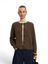 Bruine cardigan met knopen Selected 