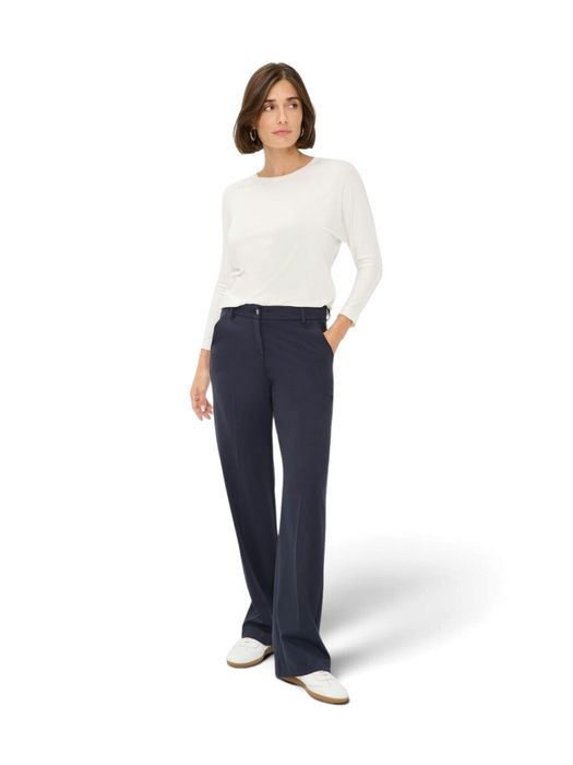 Blauwe losse broek Maine Brax