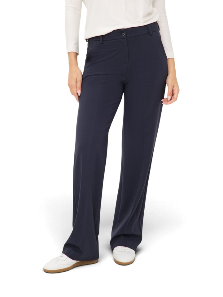 Blauwe losse broek Maine Brax
