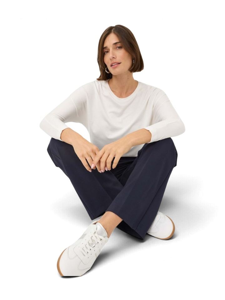 Blauwe losse broek Maine Brax