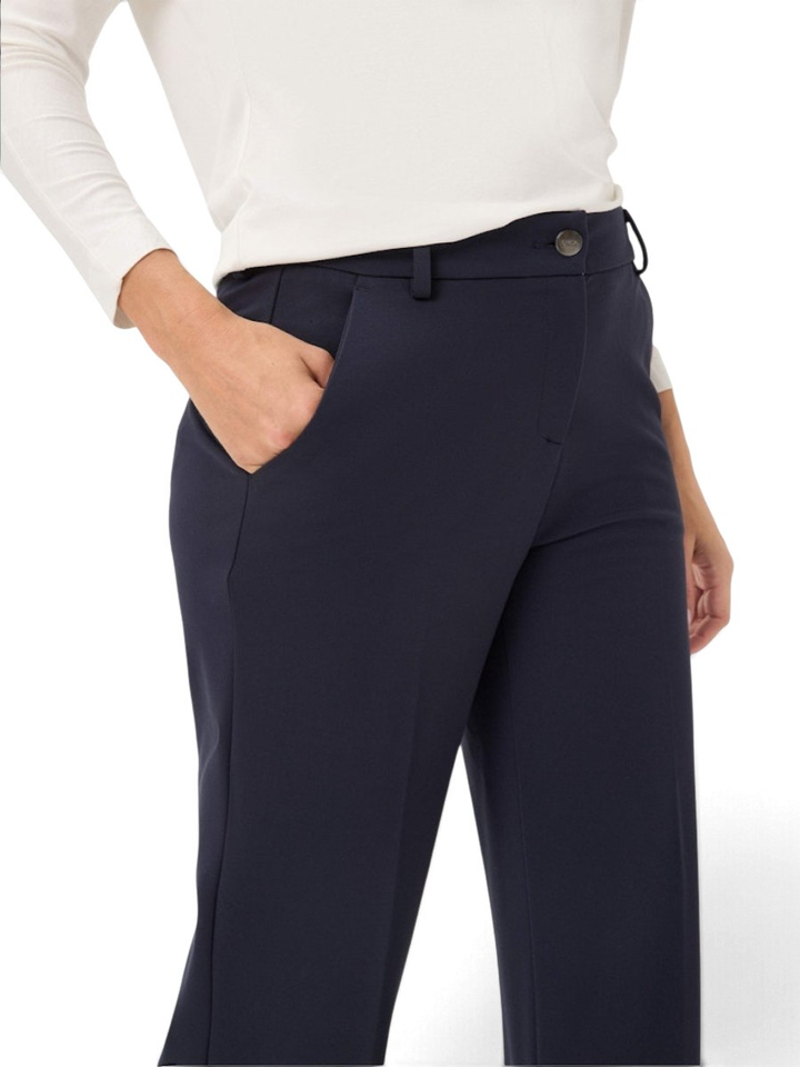 Blauwe losse broek Maine Brax