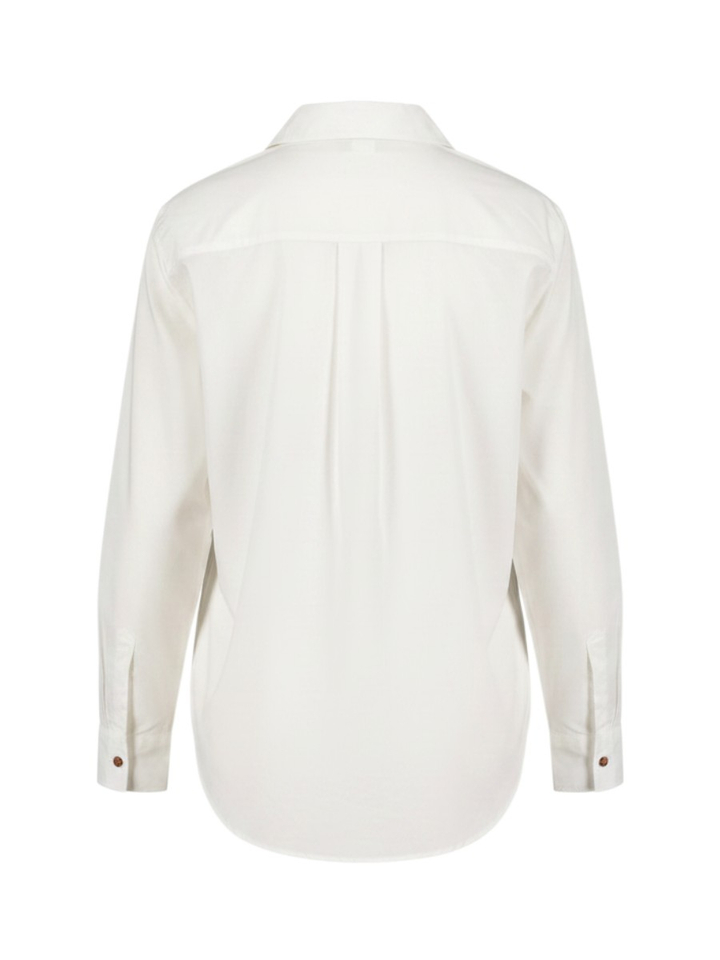 Witte blouse met steentjes Mayerline