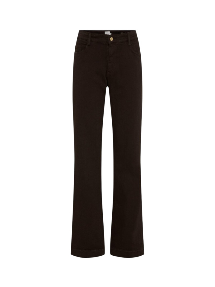 Bruine straight fit jeans Brax