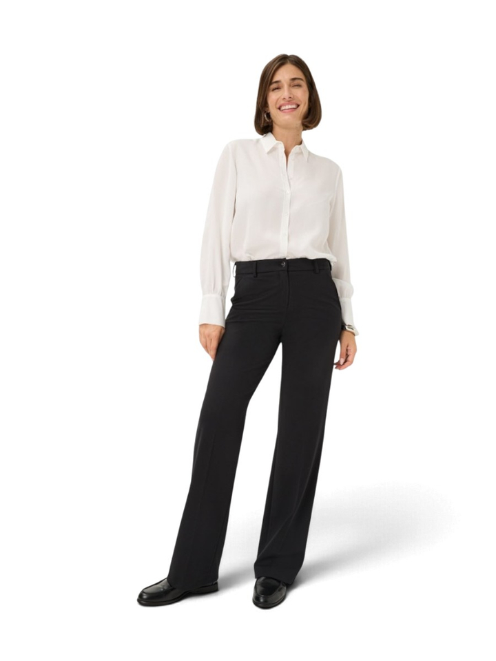 Zwarte broek met rechte pijpen Brax