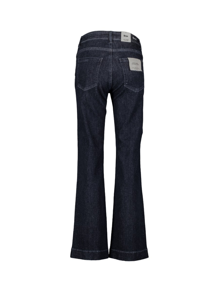 Blauwe straight fit jeans Brax