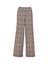 Broek in bordeaux ruit motief Vila 