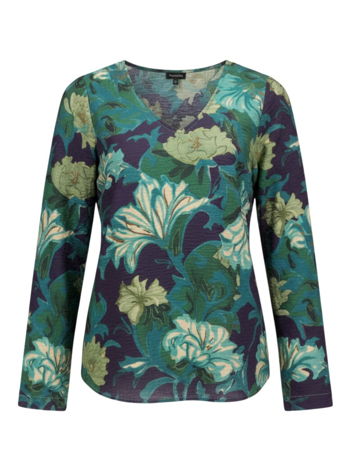 Blauwe bloes met bloemen Jolanda Mayerline