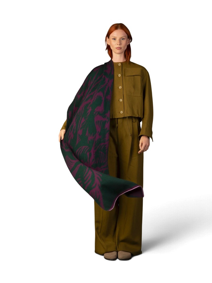 Multi-color sjaal Max Wolvis
