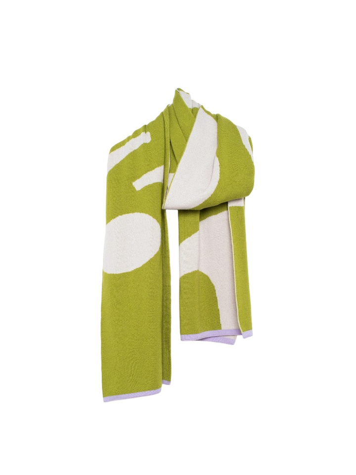 Multi-color sjaal Semicolon Maxi Wolvis